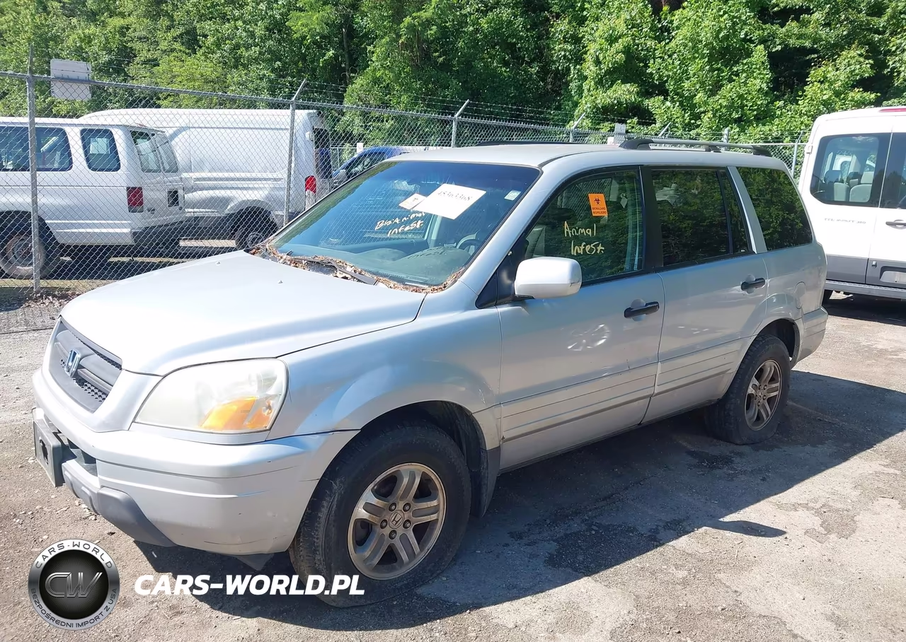 2004 Honda Pilot Ex-L VIN:2HKYF18614H613558 - 2