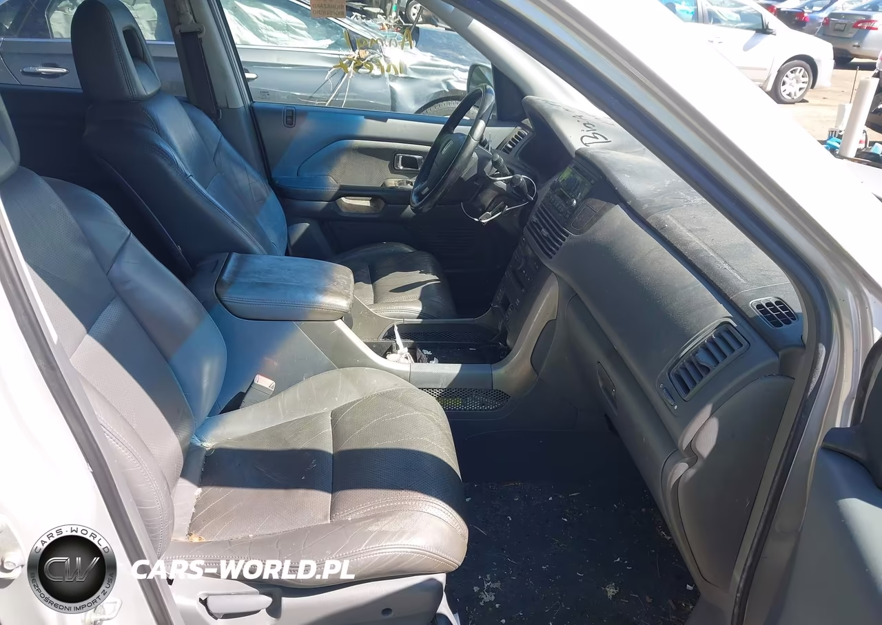 2004 Honda Pilot Ex-L VIN:2HKYF18614H613558 - 5