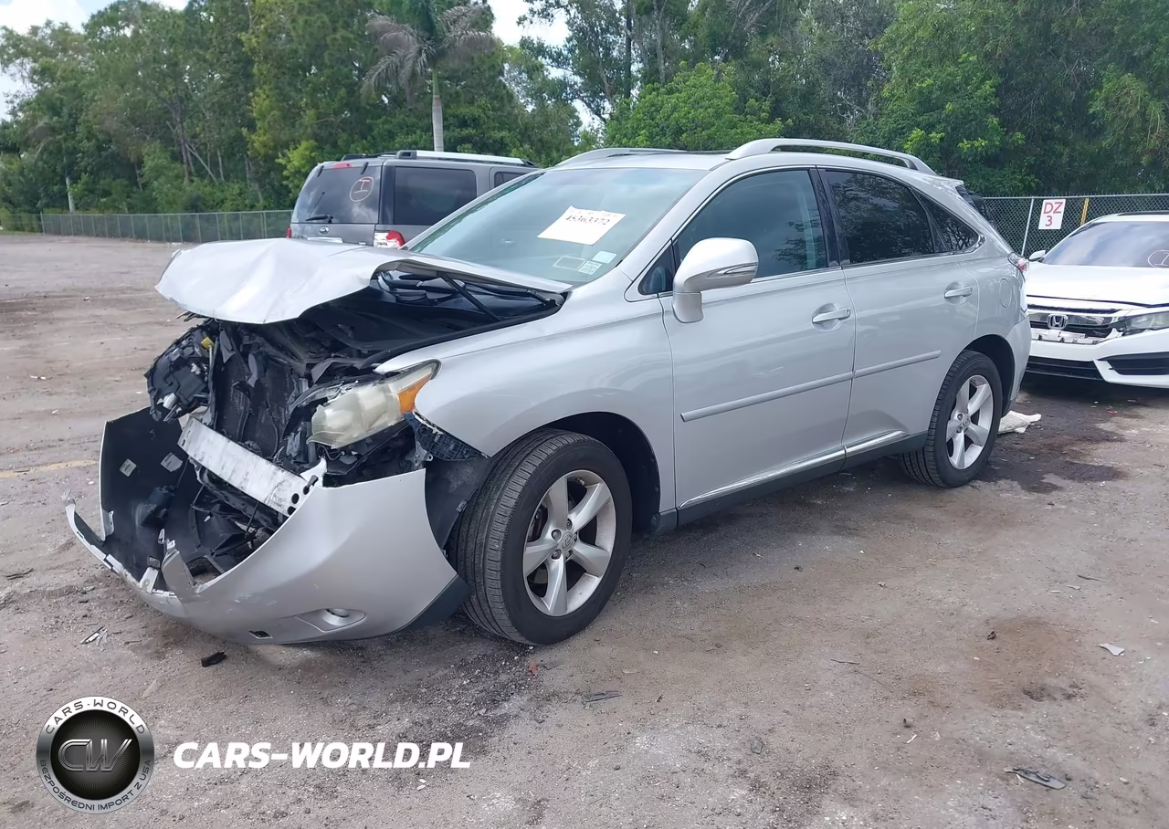 2010 Lexus Rx 350 VIN:2T2BK1BA2AC022552 - 2