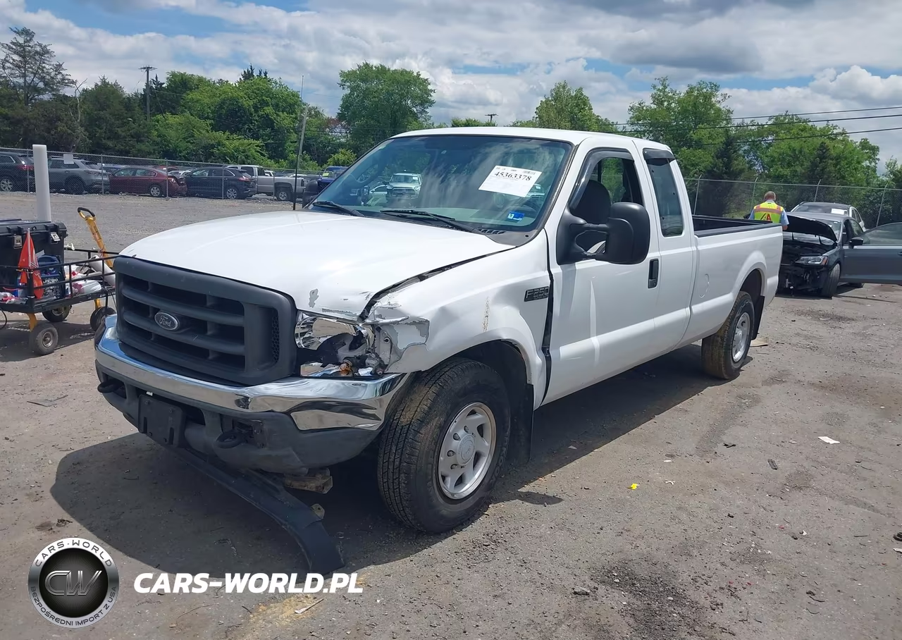 2003 Ford F250 Super Duty VIN:3FTNX20L53MB35662 - 2
