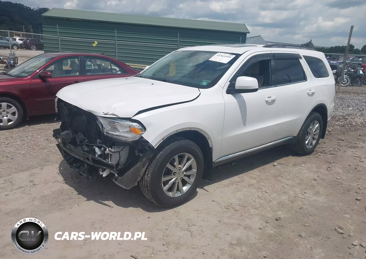 2017 Dodge Durango Sxt Awd VIN:1C4RDJAG2HC666316 - 2