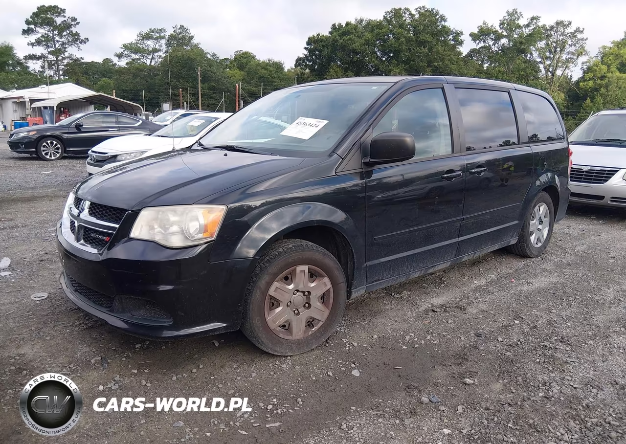 2012 Dodge Grand Caravan Se-Avp VIN:2C4RDGBG9CR302802 - 2