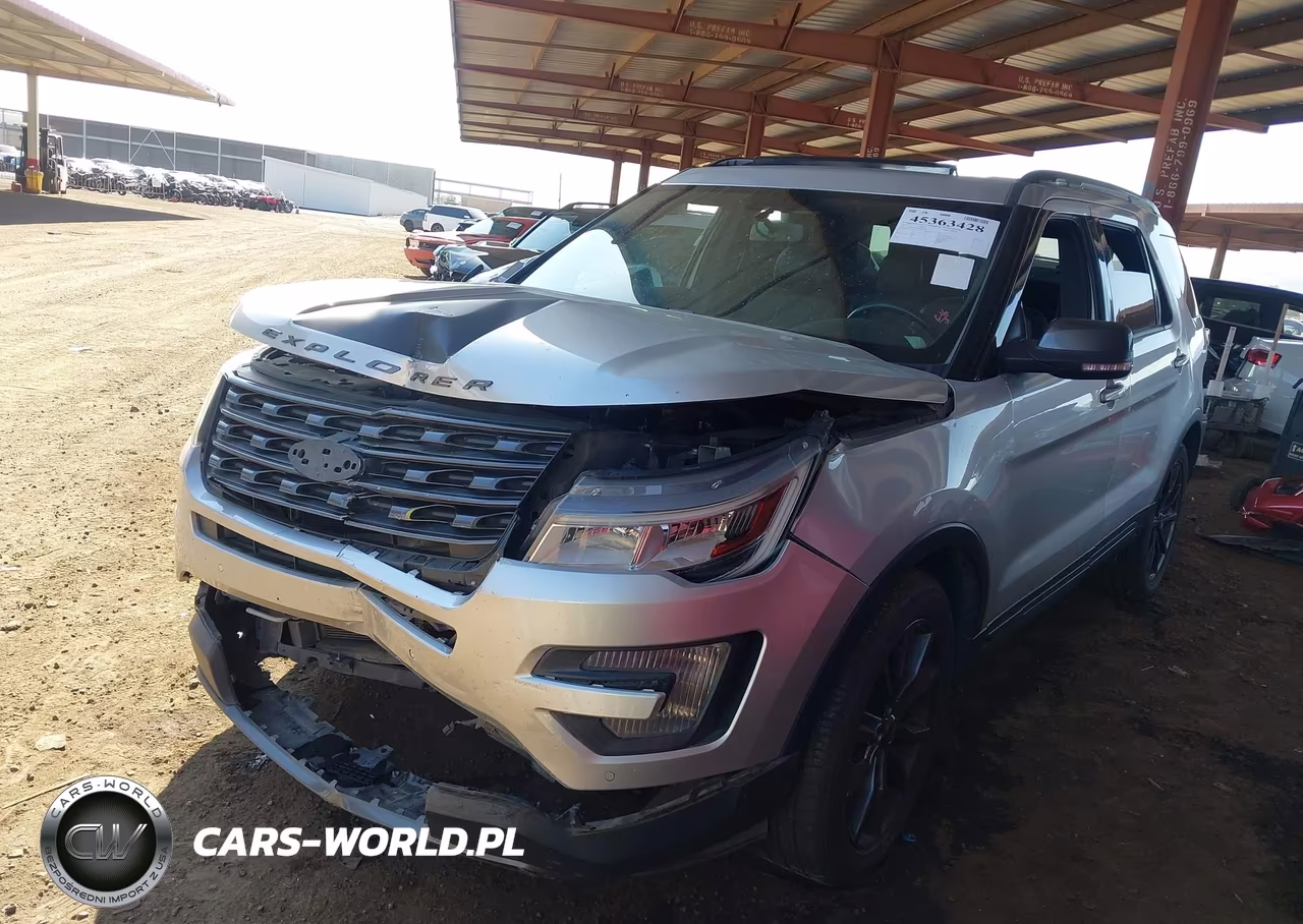 2017 Ford Explorer Xlt VIN:1FM5K7D87HGD41824 - 2