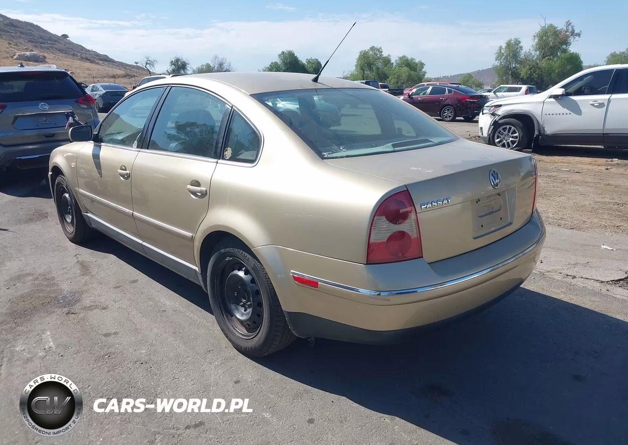 2001 Volkswagen Passat Gls V6 VIN:WVWPH63B01P207147 - 3
