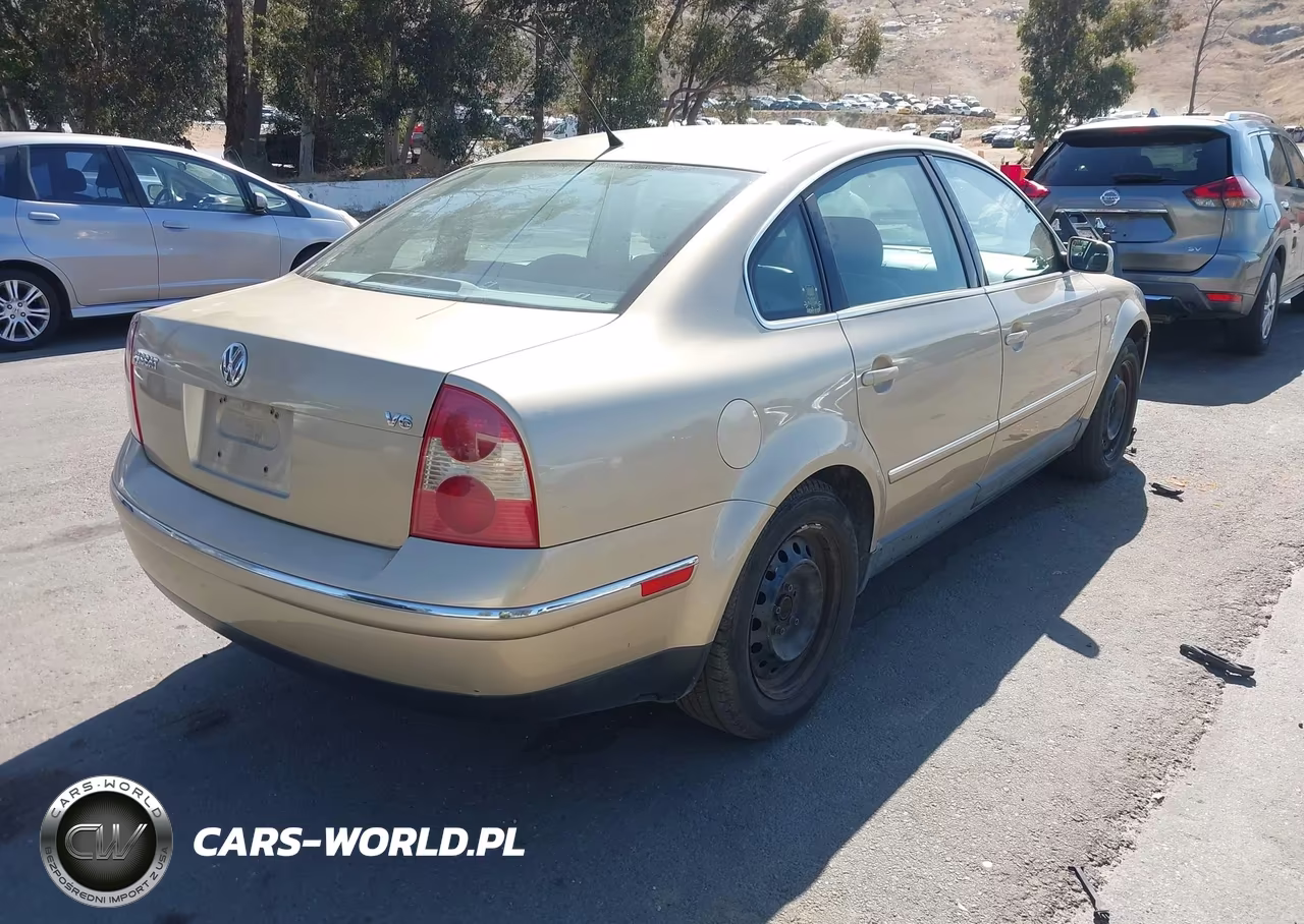 2001 Volkswagen Passat Gls V6 VIN:WVWPH63B01P207147 - 4