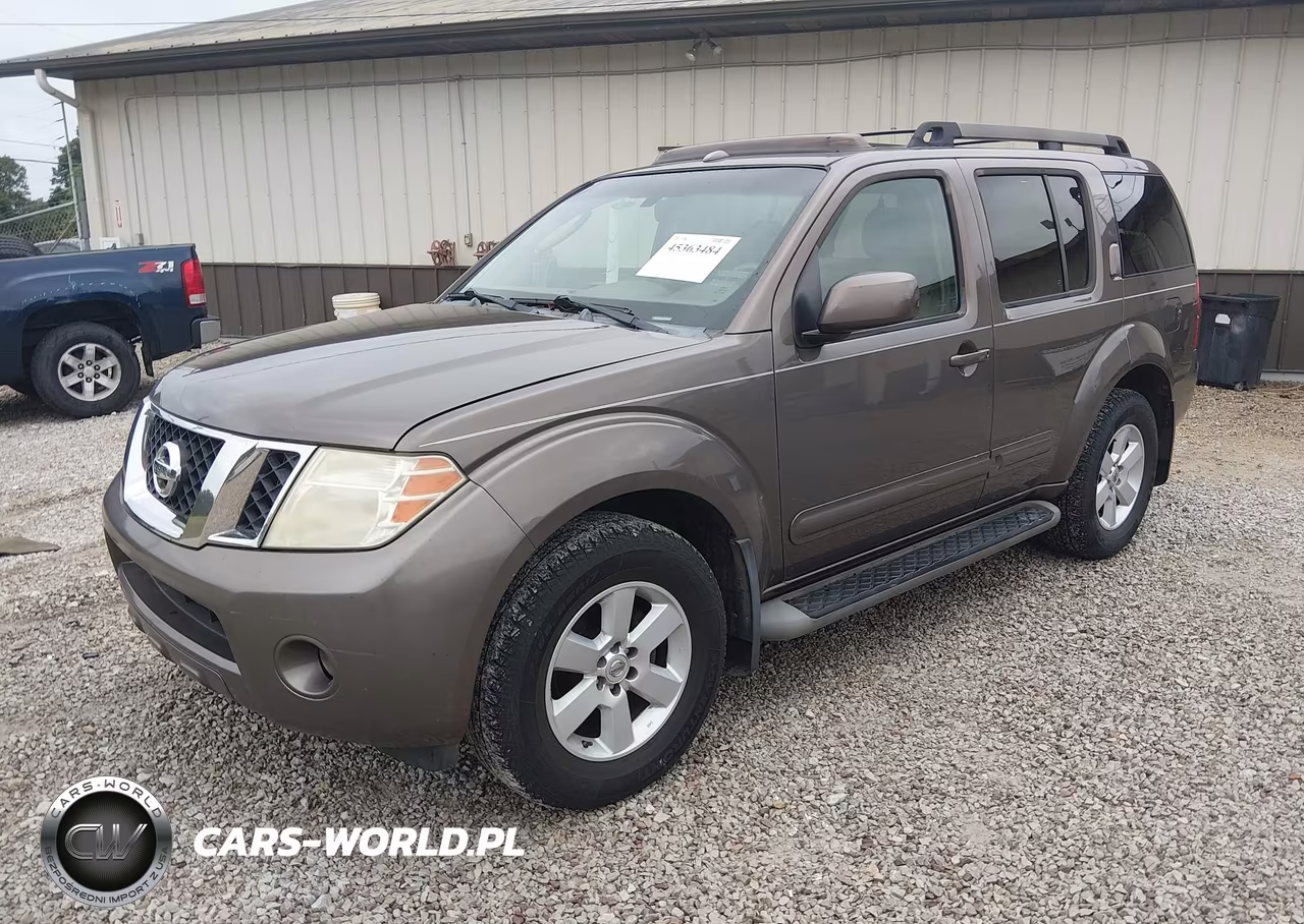 2008 Nissan Pathfinder Se VIN:5N1AR18B28C610493 - 2