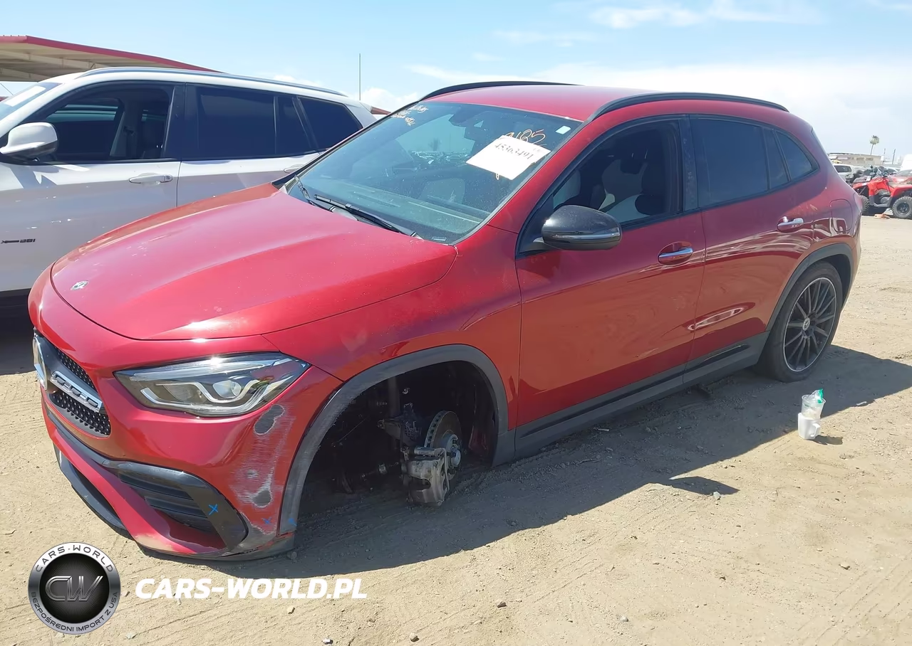 2021 Mercedes-Benz Gla 250 VIN:W1N4N4GB2MJ163372 - 2