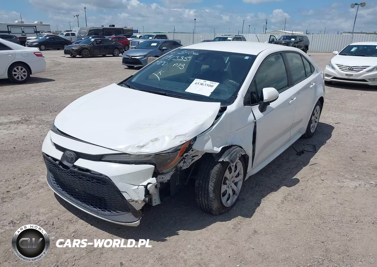 2021 Toyota Corolla Le VIN:JTDEPMAE2MJ121292 - 2