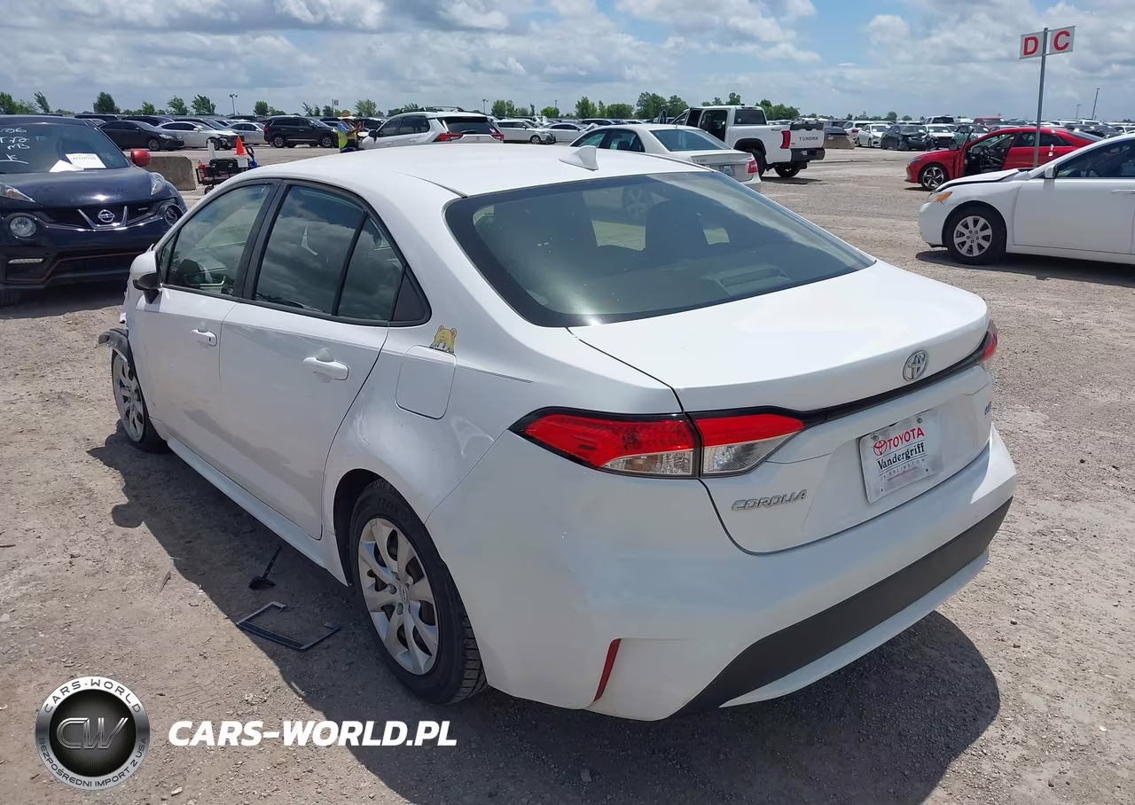 2021 Toyota Corolla Le VIN:JTDEPMAE2MJ121292 - 3