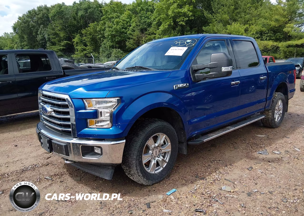 2017 Ford F-150 Xlt VIN:1FTEW1EF6HKD53639 - 2