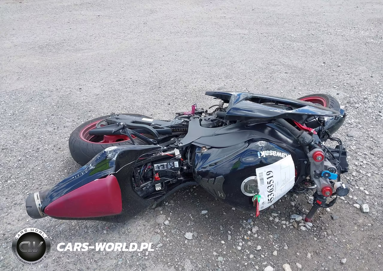 2008 Kawasaki Zx600 P VIN:JKAZX4P128A037656 - 12