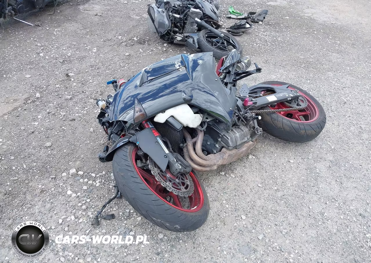 2008 Kawasaki Zx600 P VIN:JKAZX4P128A037656 - 2