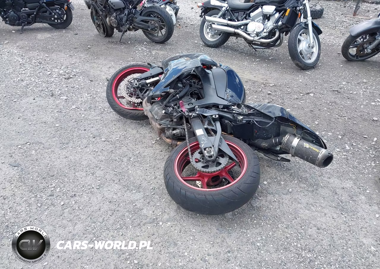 2008 Kawasaki Zx600 P VIN:JKAZX4P128A037656 - 3