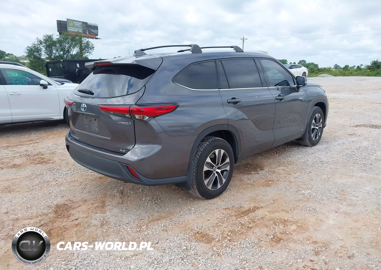 2021 Toyota Highlander Hybrid Xle VIN:5TDGBRCH5MS036090 - 4