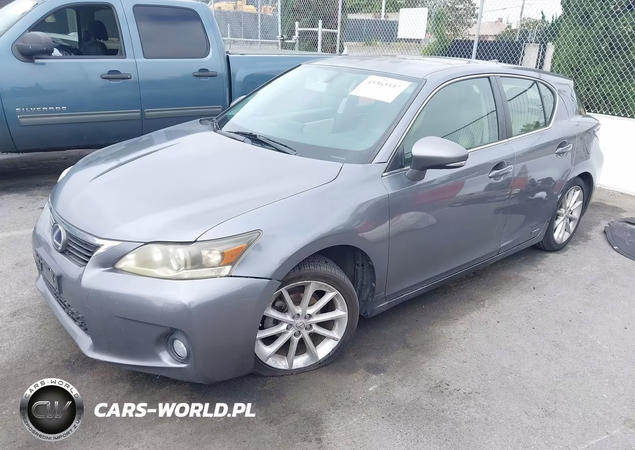 2012 Lexus Ct 200H Premium VIN:JTHKD5BH0C2056962 - 2