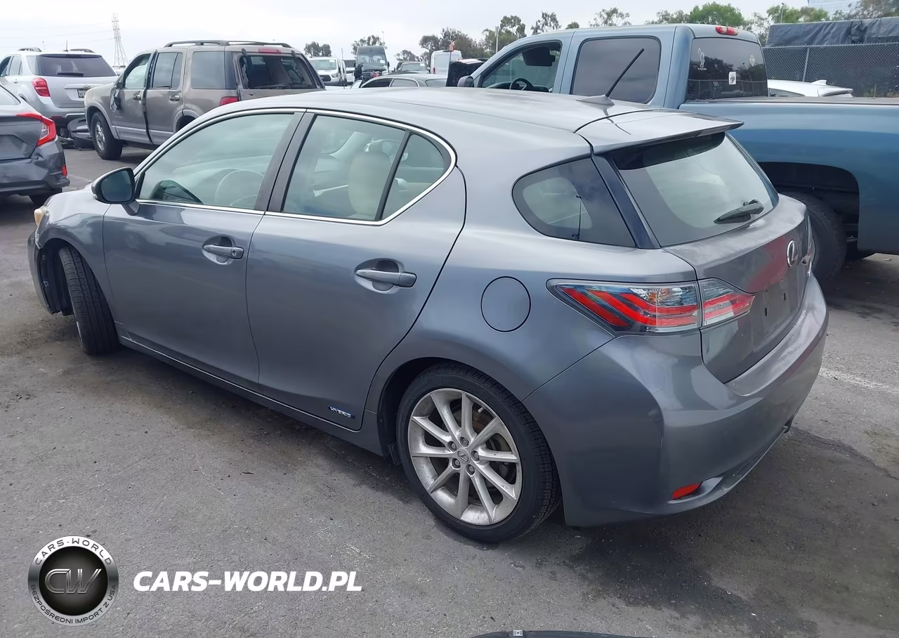 2012 Lexus Ct 200H Premium VIN:JTHKD5BH0C2056962 - 3