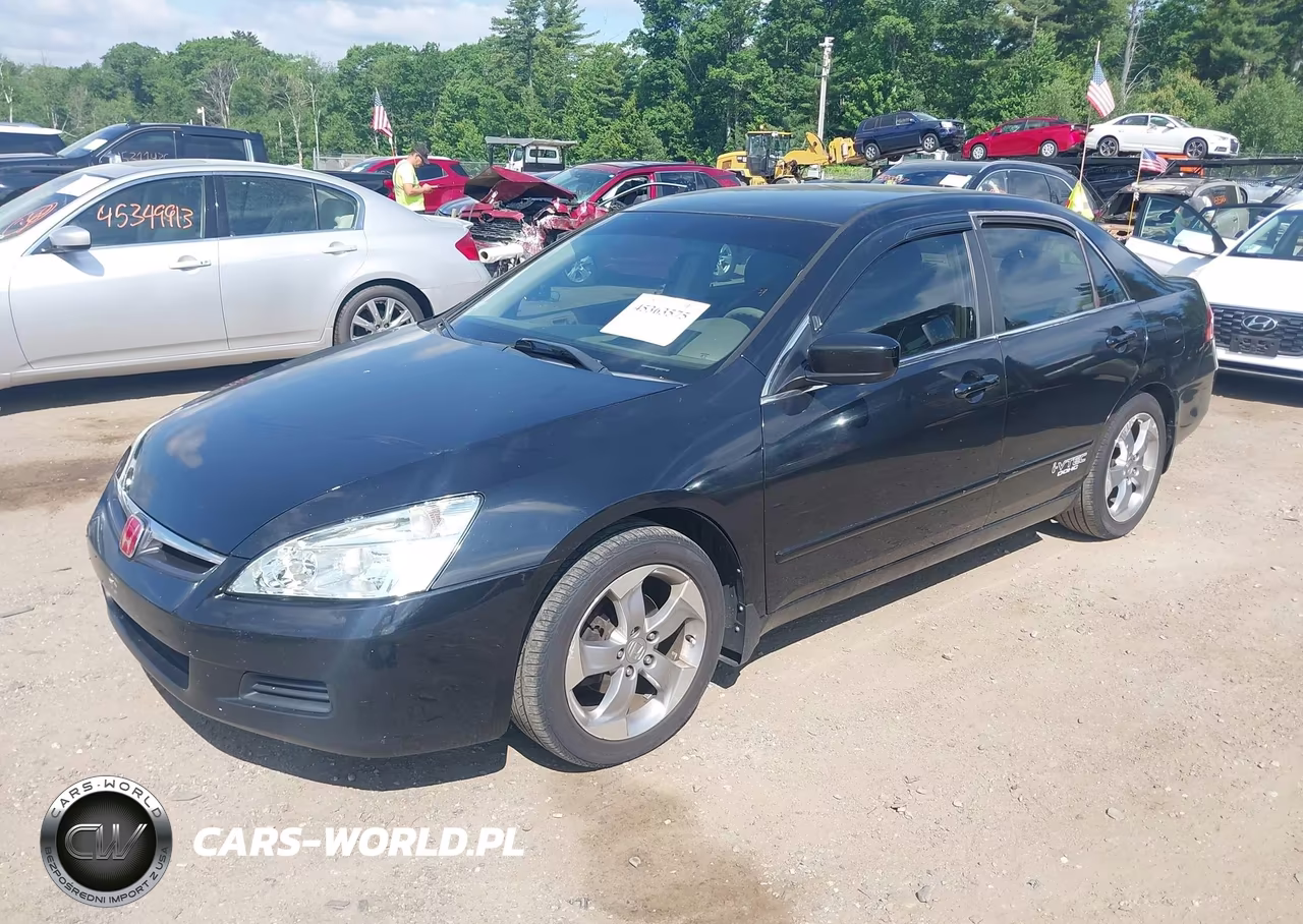 2007 Honda Accord 2.4 Se VIN:1HGCM56337A170603 - 2