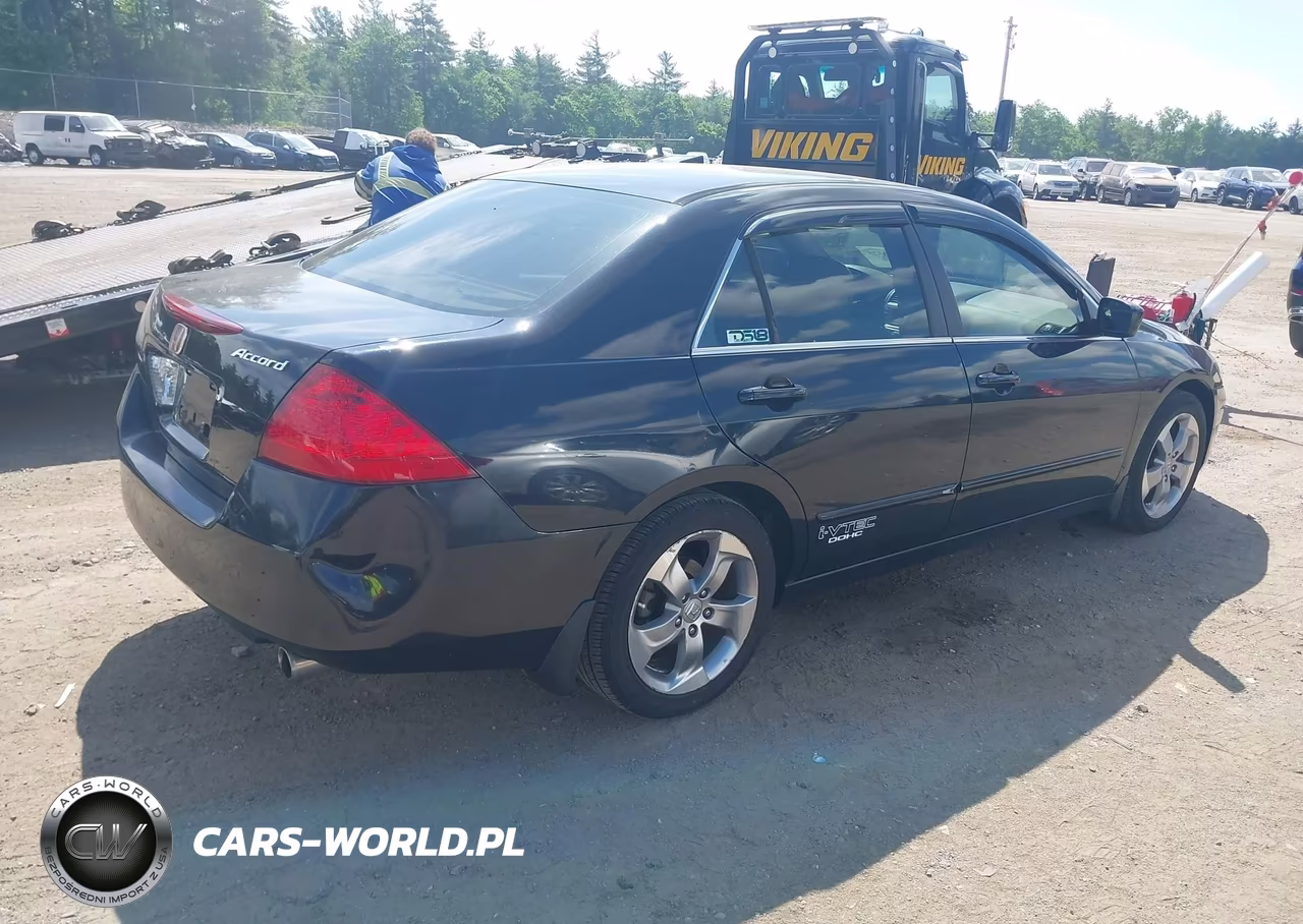 2007 Honda Accord 2.4 Se VIN:1HGCM56337A170603 - 4
