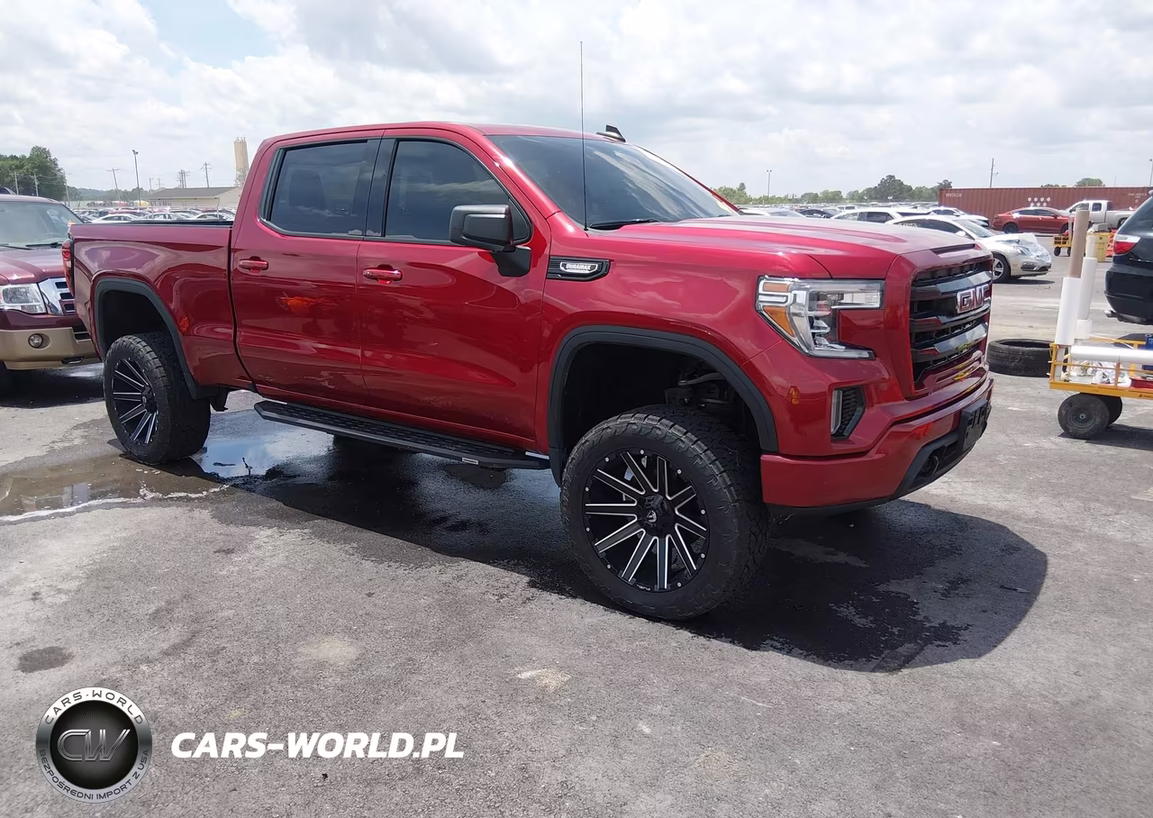 2021 GMC Sierra 1500 4Wd Standard Box Elevation
