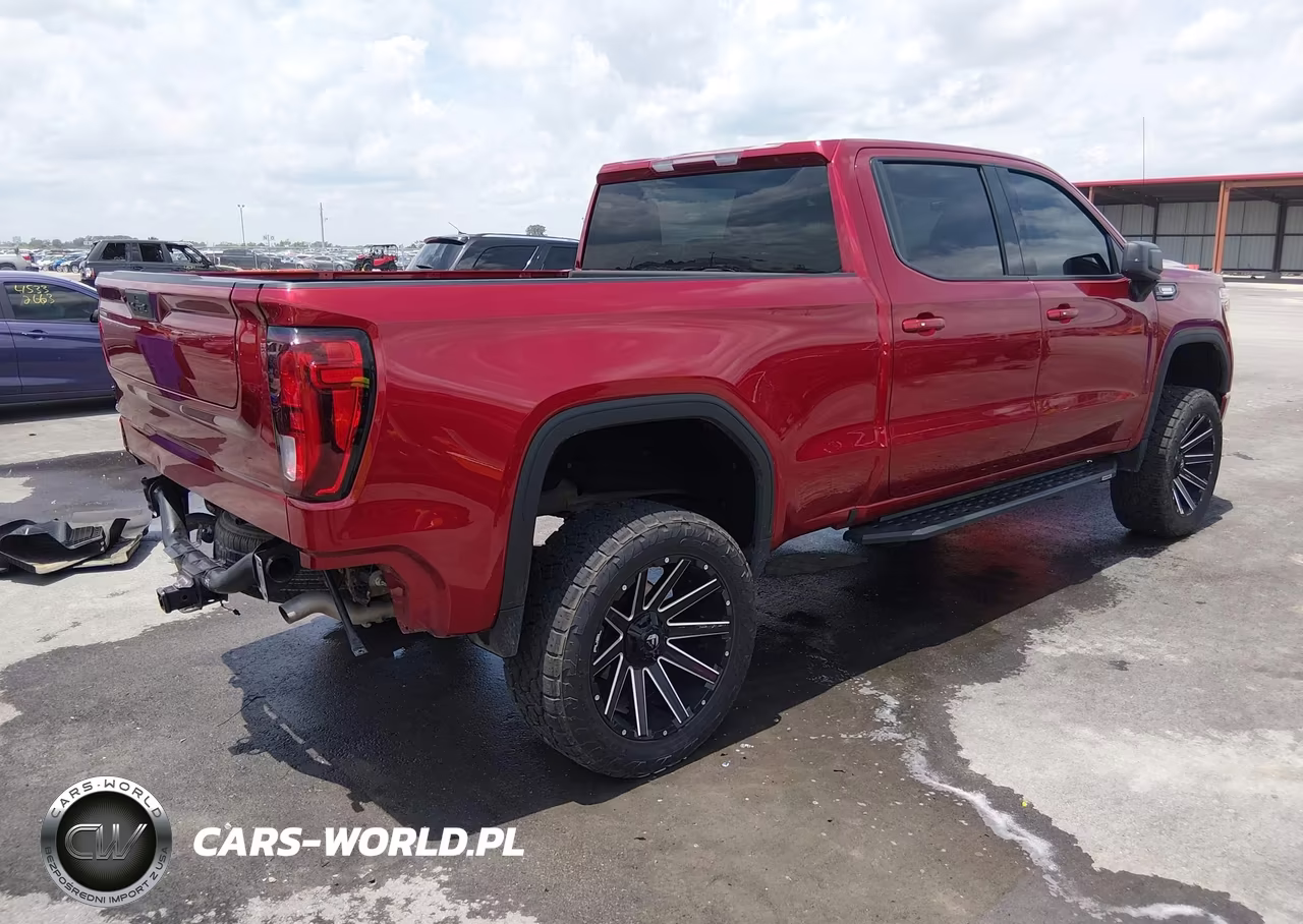 2021 GMC Sierra 1500 4Wd Standard Box Elevation VIN:3GTU9CET2MG382688 - 4