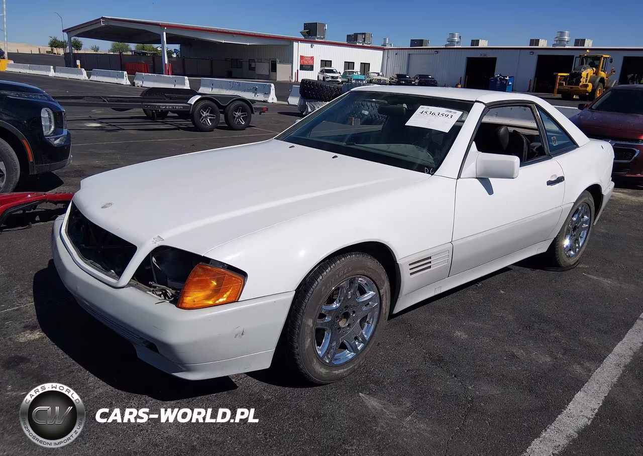 1991 Mercedes-Benz 500 Sl VIN:WDBFA66E3MF035968 - 2