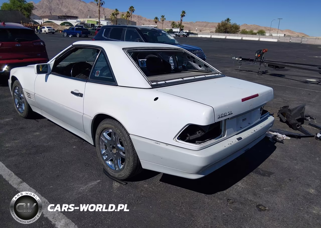 1991 Mercedes-Benz 500 Sl VIN:WDBFA66E3MF035968 - 3