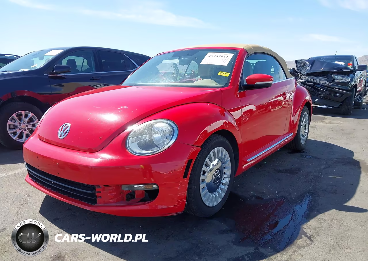2013 Volkswagen Beetle 2.5L VIN:3VW5P7AT4DM823355 - 2