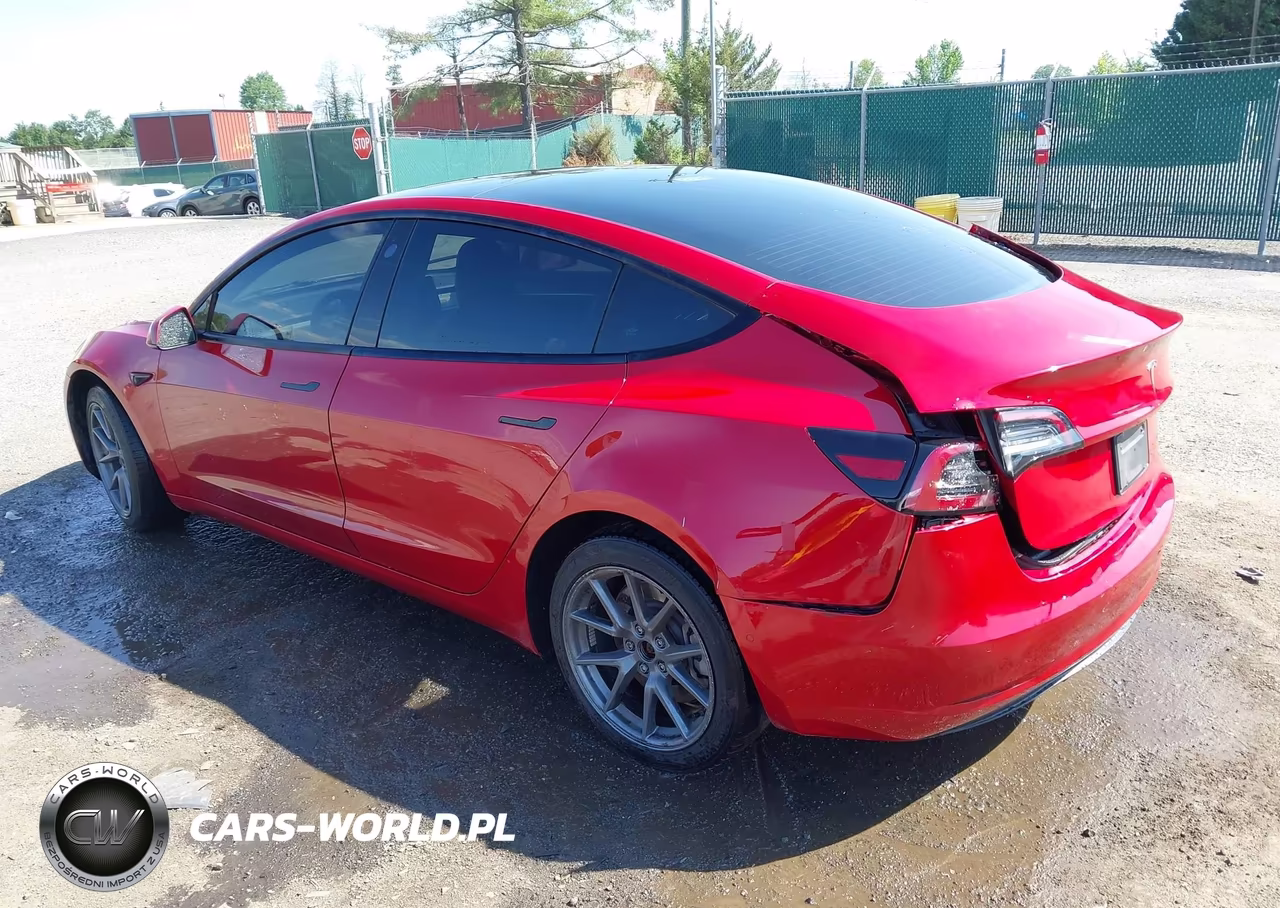 2022 Tesla Model 3 Long Range Dual Motor All-Wheel Drive VIN:5YJ3E1EB0NF232038 - 3