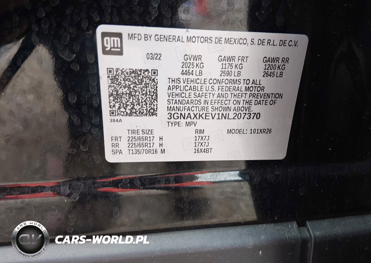 2022 Chevrolet Equinox Fwd Lt VIN:3GNAXKEV1NL207370 - 9