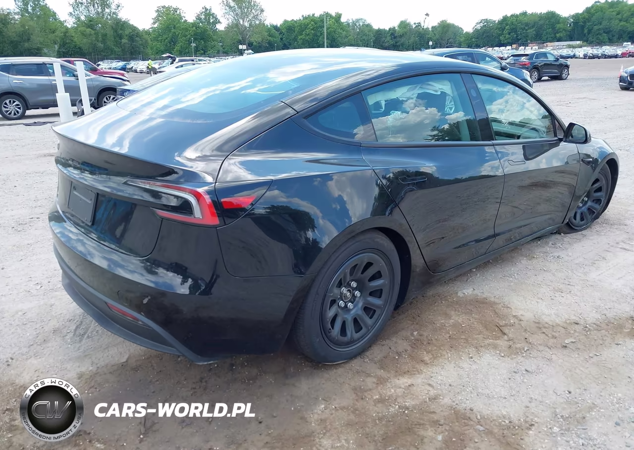 2026 Tesla Model 3 Premium Rear-Wheel Drive-Rear-Wheel Drive VIN:5YJ3E1EA9TF177321 - 4