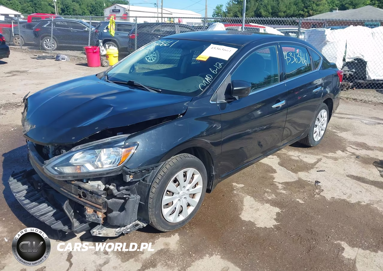 2017 Nissan Sentra S-Sl-Sr-Sv VIN:3N1AB7AP7HL666406 - 2