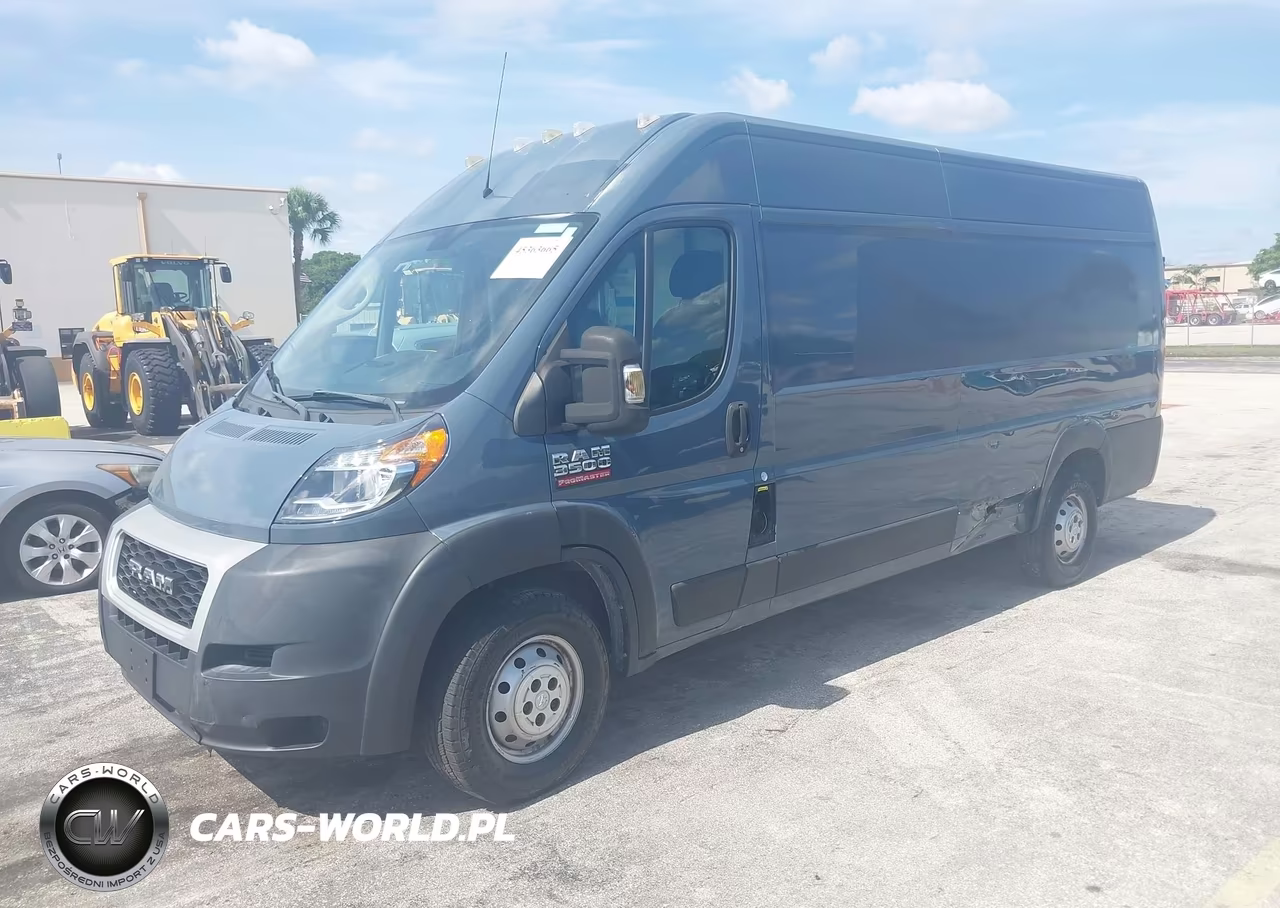 2020 Ram Promaster 3500 Delivery Van VIN:3C6URVJG2LE107036 - 2