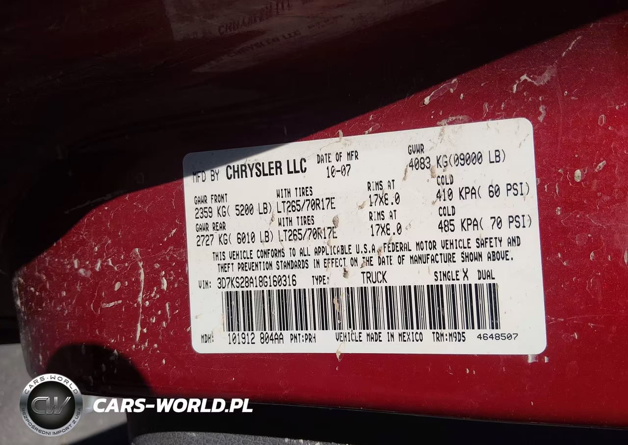 2008 Dodge Ram 2500 Slt-Power Wagon VIN:3D7KS28A18G160316 - 9