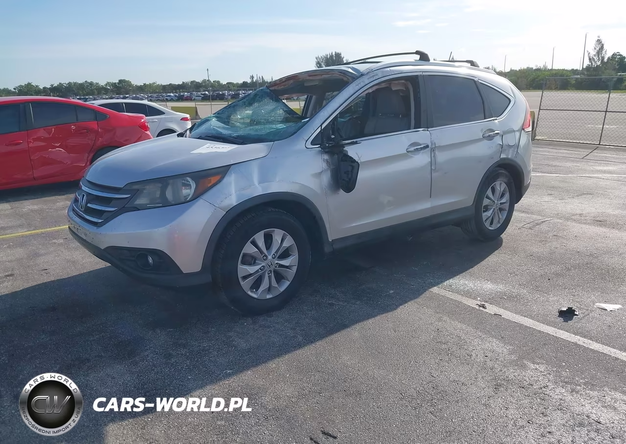 2012 Honda Cr-V Ex-L VIN:2HKRM3H74CH513967 - 2