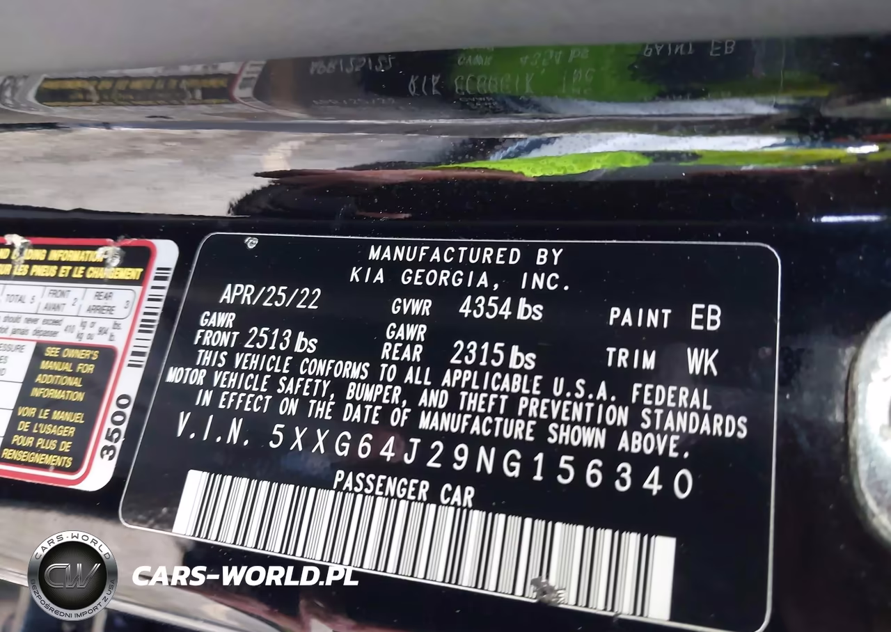 2022 Kia K5 Gt-Line VIN:5XXG64J29NG156340 - 9