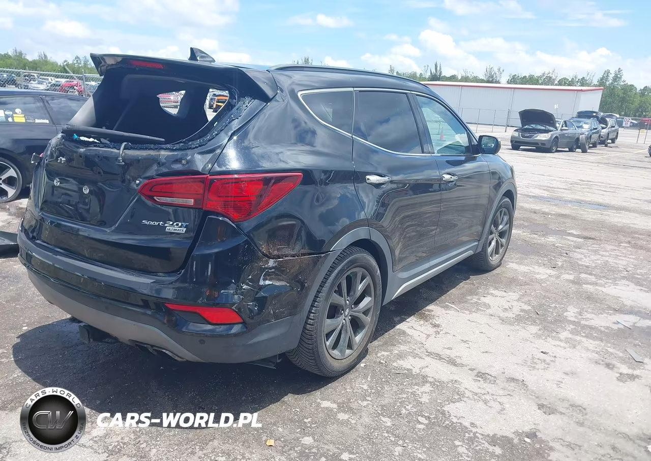 2017 Hyundai Santa Fe Sport 2.0T Ultimate VIN:5XYZW4LA3HG452497 - 4