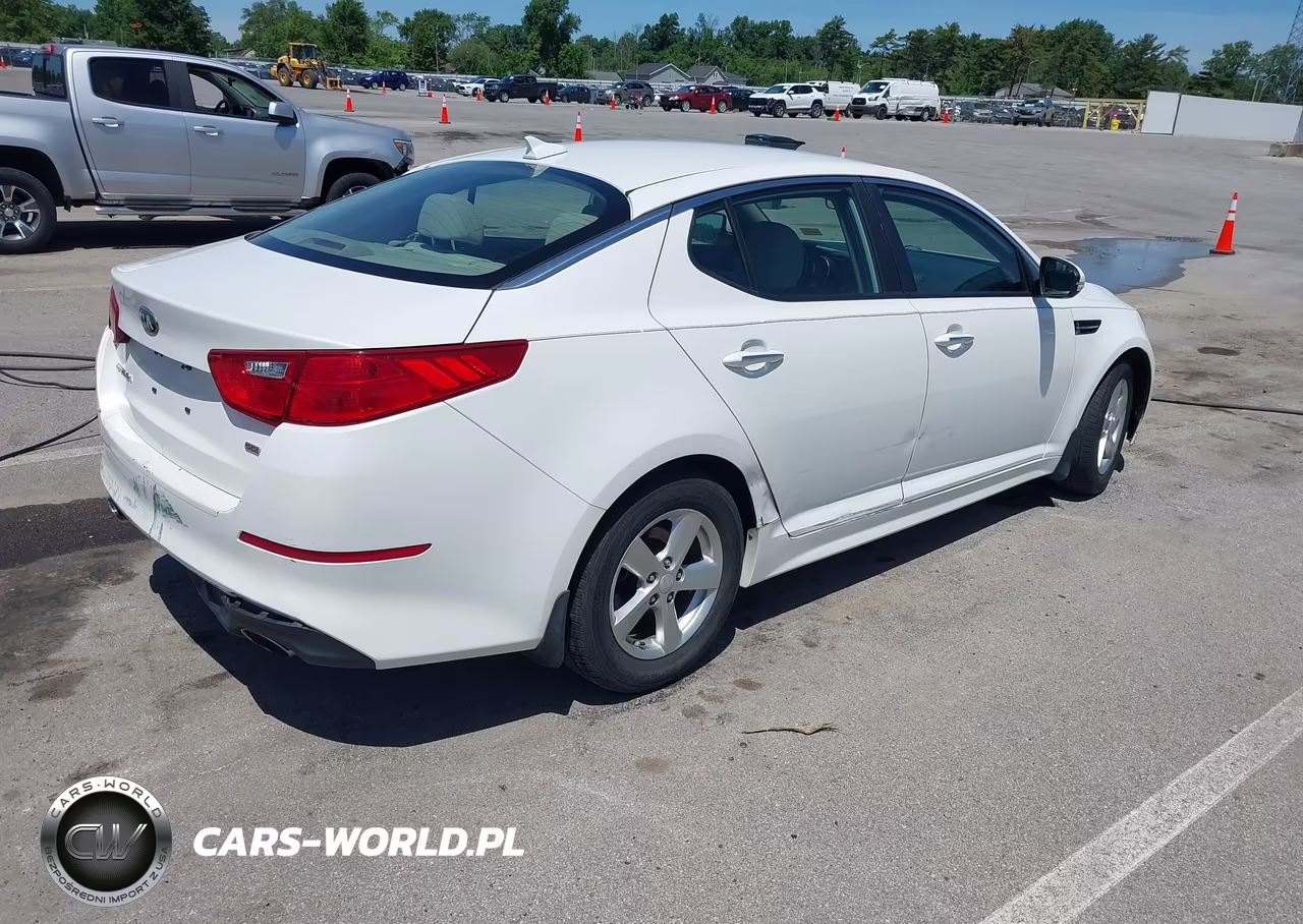 2014 Kia Optima Lx VIN:KNAGM4A79E5484246 - 4