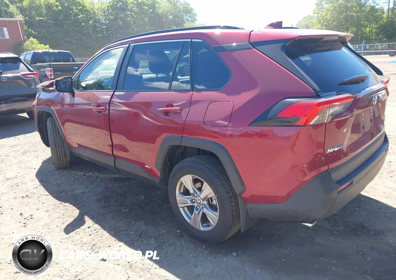 2025 Toyota Rav4 Hybrid Xle VIN:JTMRWRFV1SD339147 - 3