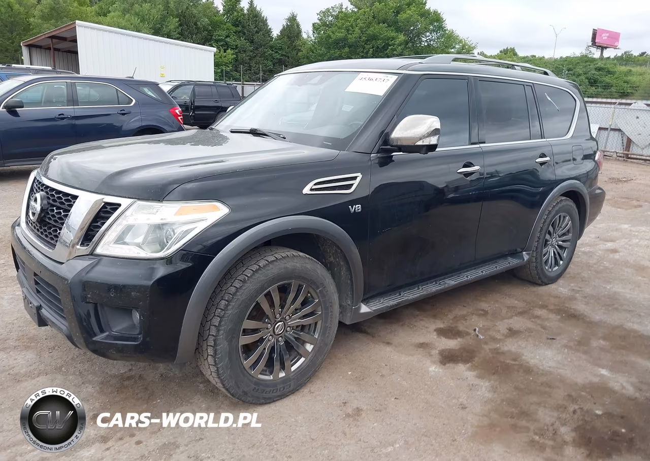 2018 Nissan Armada Platinum VIN:JN8AY2NC4J9556390 - 2