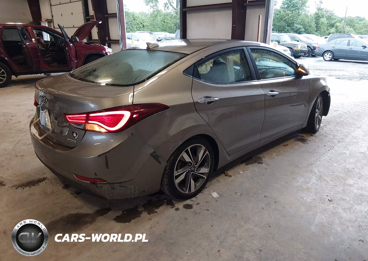 2015 Hyundai Elantra Limited VIN:5NPDH4AE4FH585706 - 4
