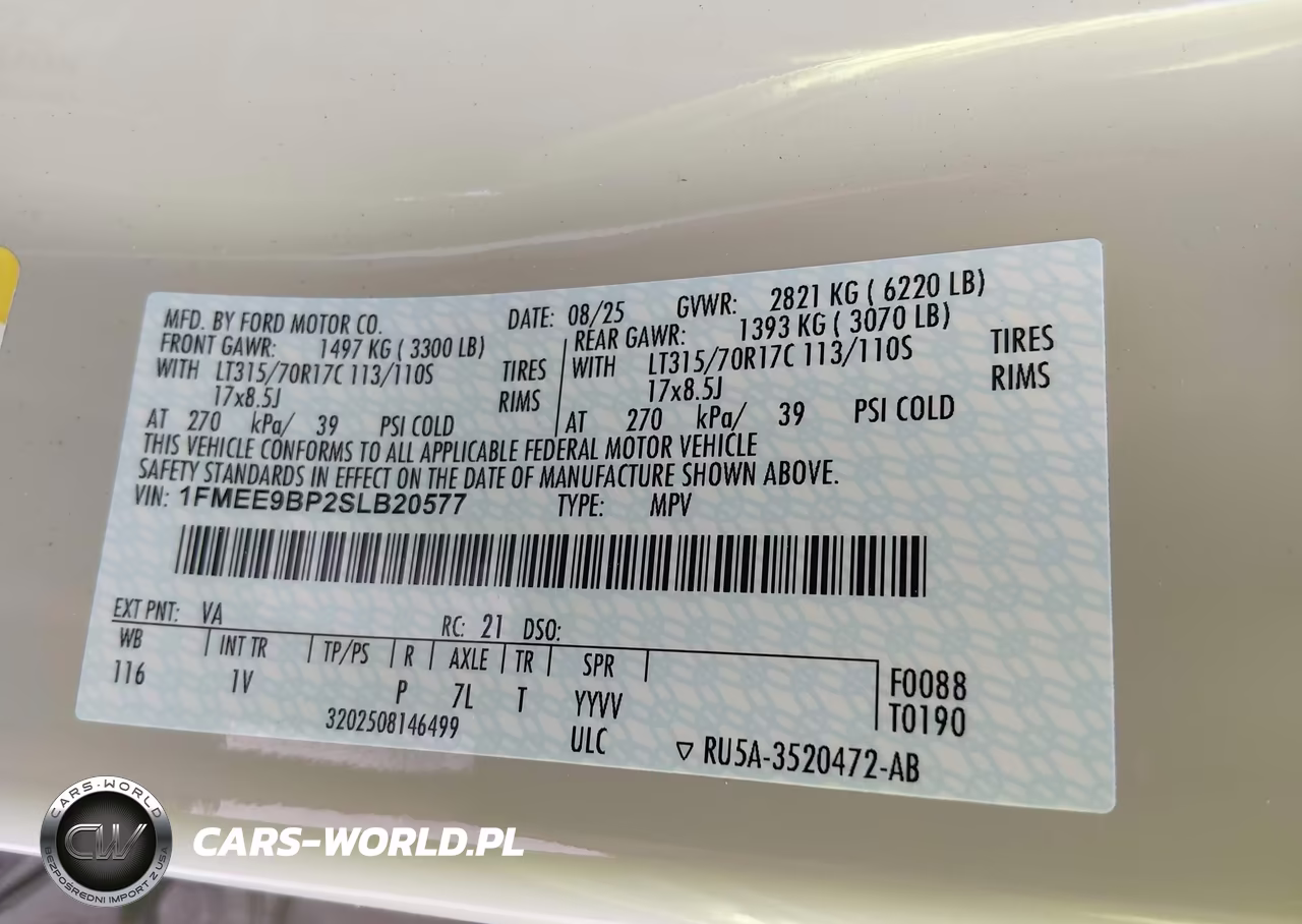 2025 Ford Bronco Badlands VIN:1FMEE9BP2SLB20577 - 9