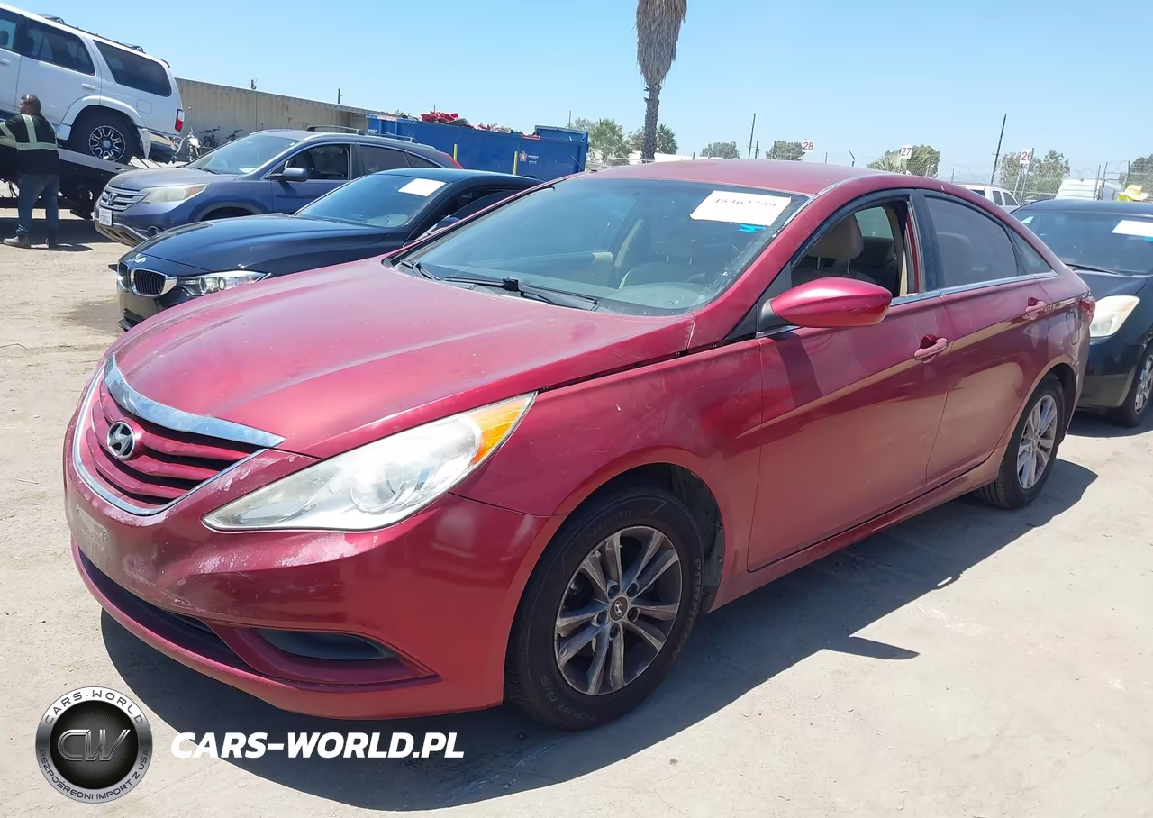 2013 Hyundai Sonata Gls VIN:5NPEB4AC3DH627266 - 2