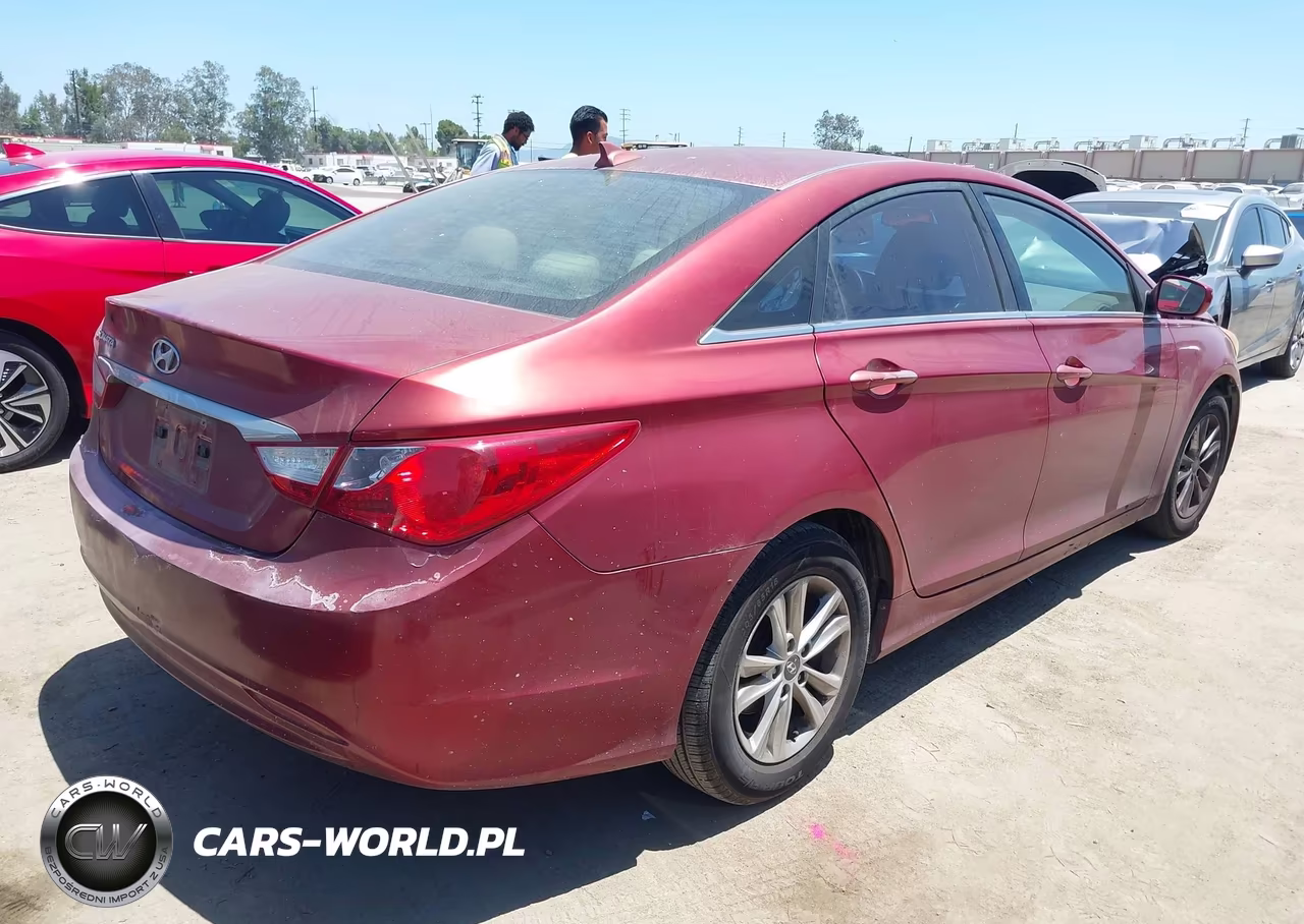 2013 Hyundai Sonata Gls VIN:5NPEB4AC3DH627266 - 4