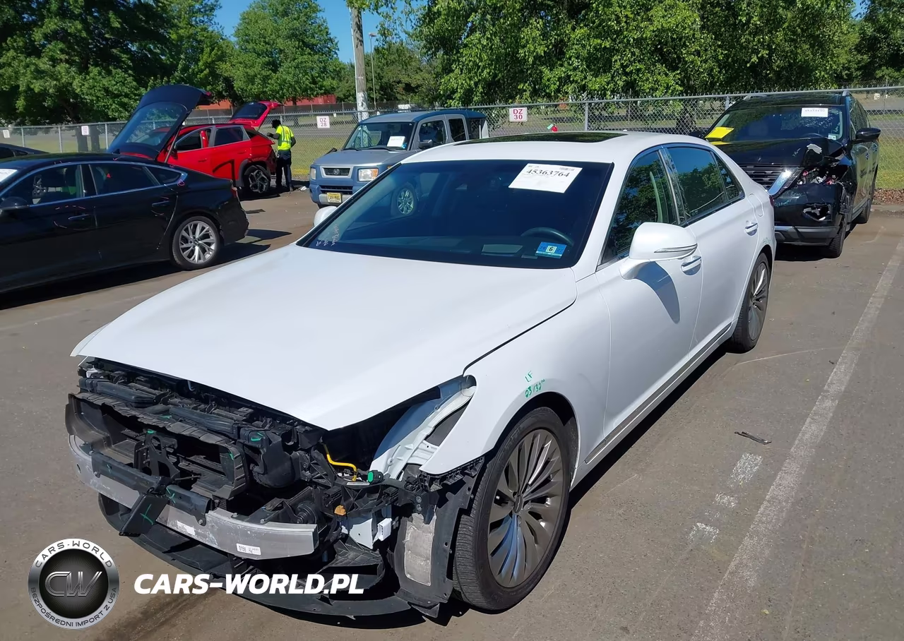 2018 Genesis G90 5.0 Ultimate VIN:KMHG54JH3JU045161 - 2