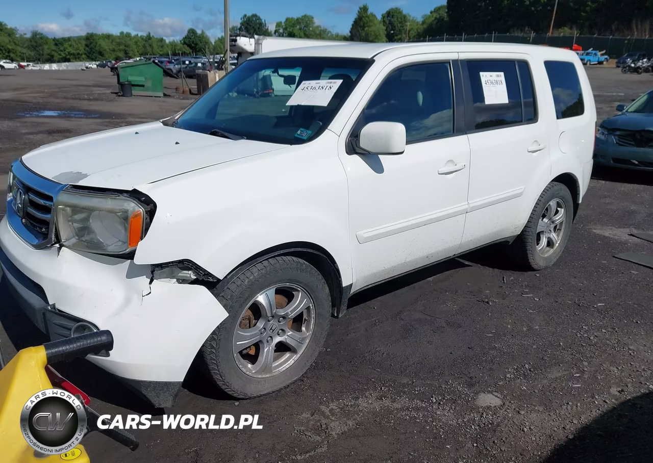 2013 Honda Pilot Ex VIN:5FNYF4H42DB077590 - 2