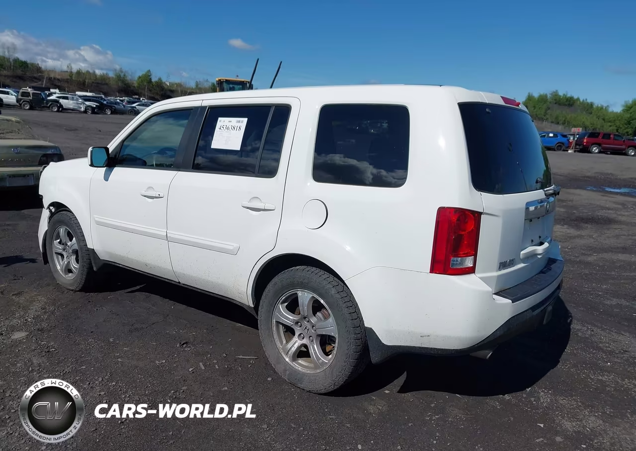 2013 Honda Pilot Ex VIN:5FNYF4H42DB077590 - 3