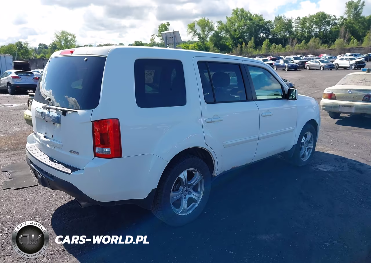 2013 Honda Pilot Ex VIN:5FNYF4H42DB077590 - 4