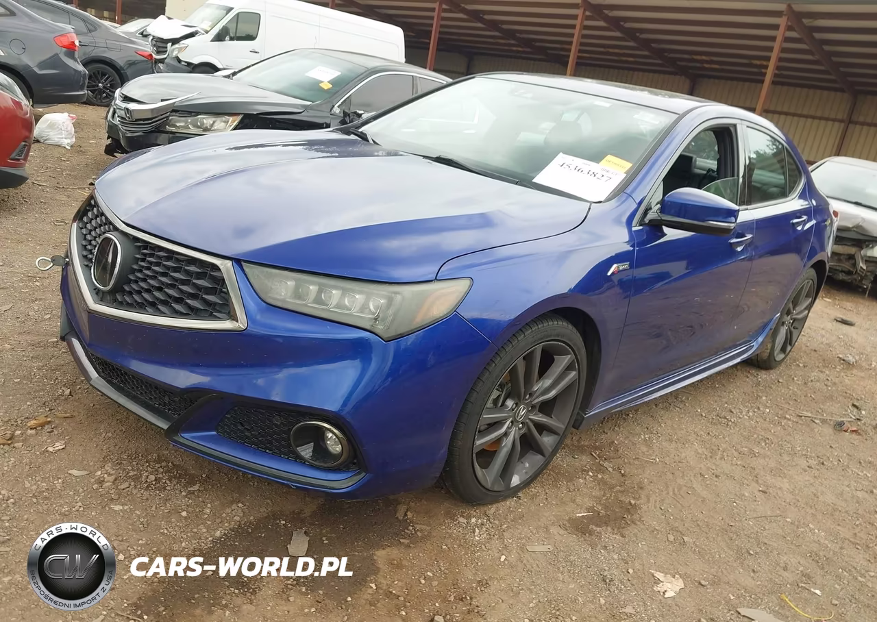 2018 Acura Tlx Tech A-Spec Pkgs VIN:19UUB2F62JA010495 - 2