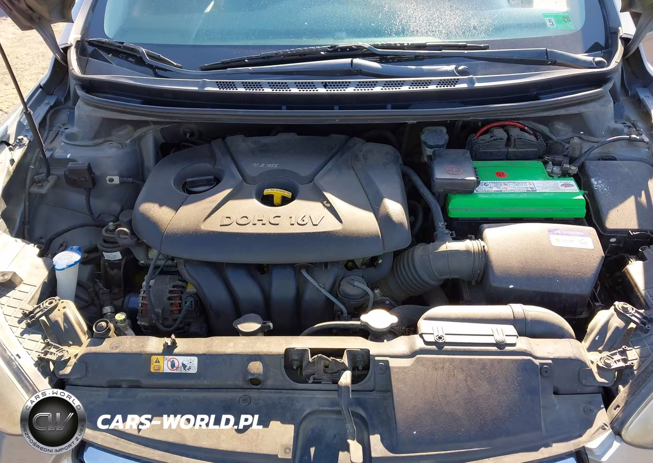 2012 Hyundai Elantra Gls (Ulsan Plant) VIN:KMHDH4AE7CU233930 - 10