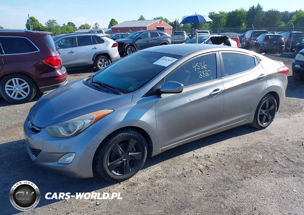 2012 Hyundai Elantra Gls (Ulsan Plant) VIN:KMHDH4AE7CU233930 - 2